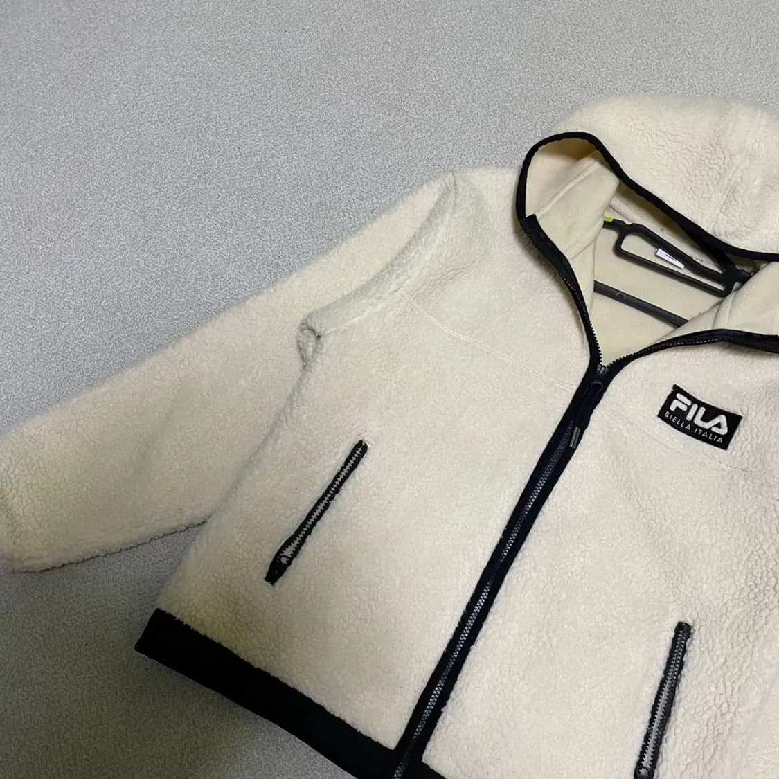 XS 휠라 후리스 후드집업 N.2436 상품이미지2