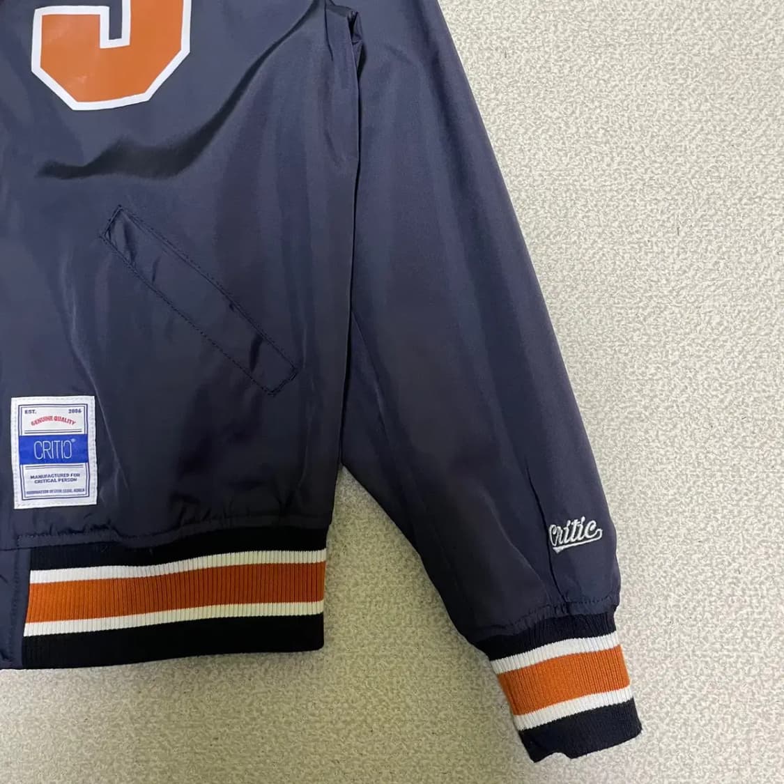 M 크리틱 바시티 야구자켓 N.2508 상품이미지3