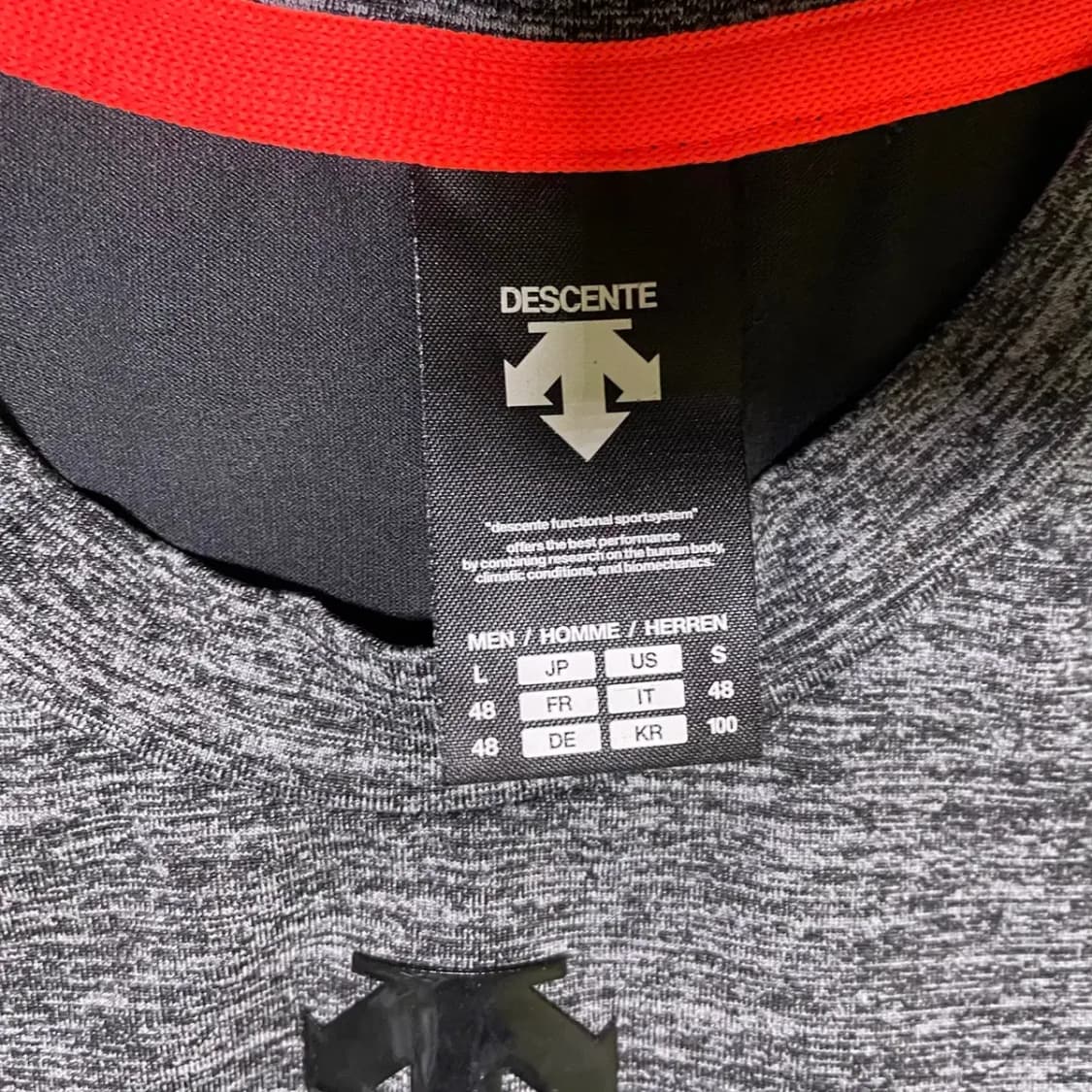 L 데상트 기능성 긴팔티셔츠 N.2624 상품이미지5