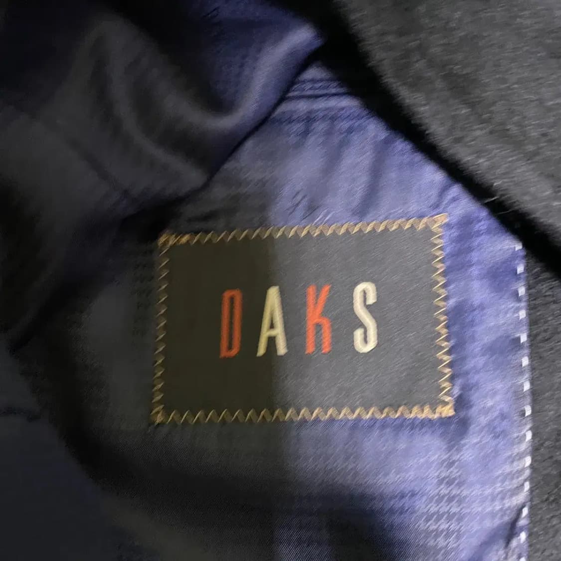 L 닥스 스웨이드 블레이저 마이 자켓 N.2638 상품이미지5