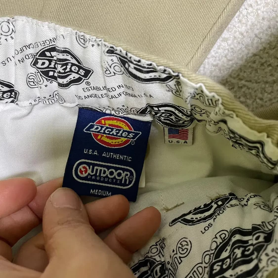 M 디키즈X아웃도어 프로덕트 바지 N.2653 상품이미지6