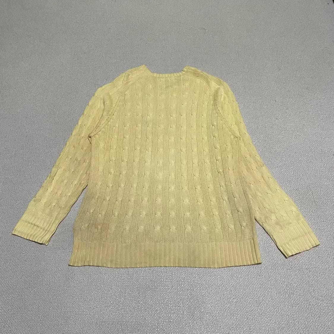 XL 폴로 꽈배기 라운드 니트 N.2712 상품이미지3