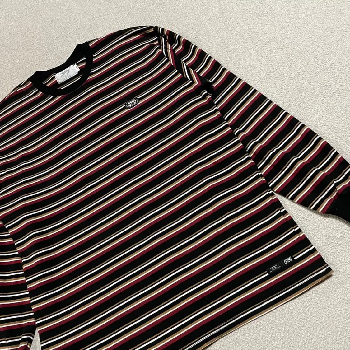 L 크리틱 스트라이프 긴팔티 N.2801 상품이미지2