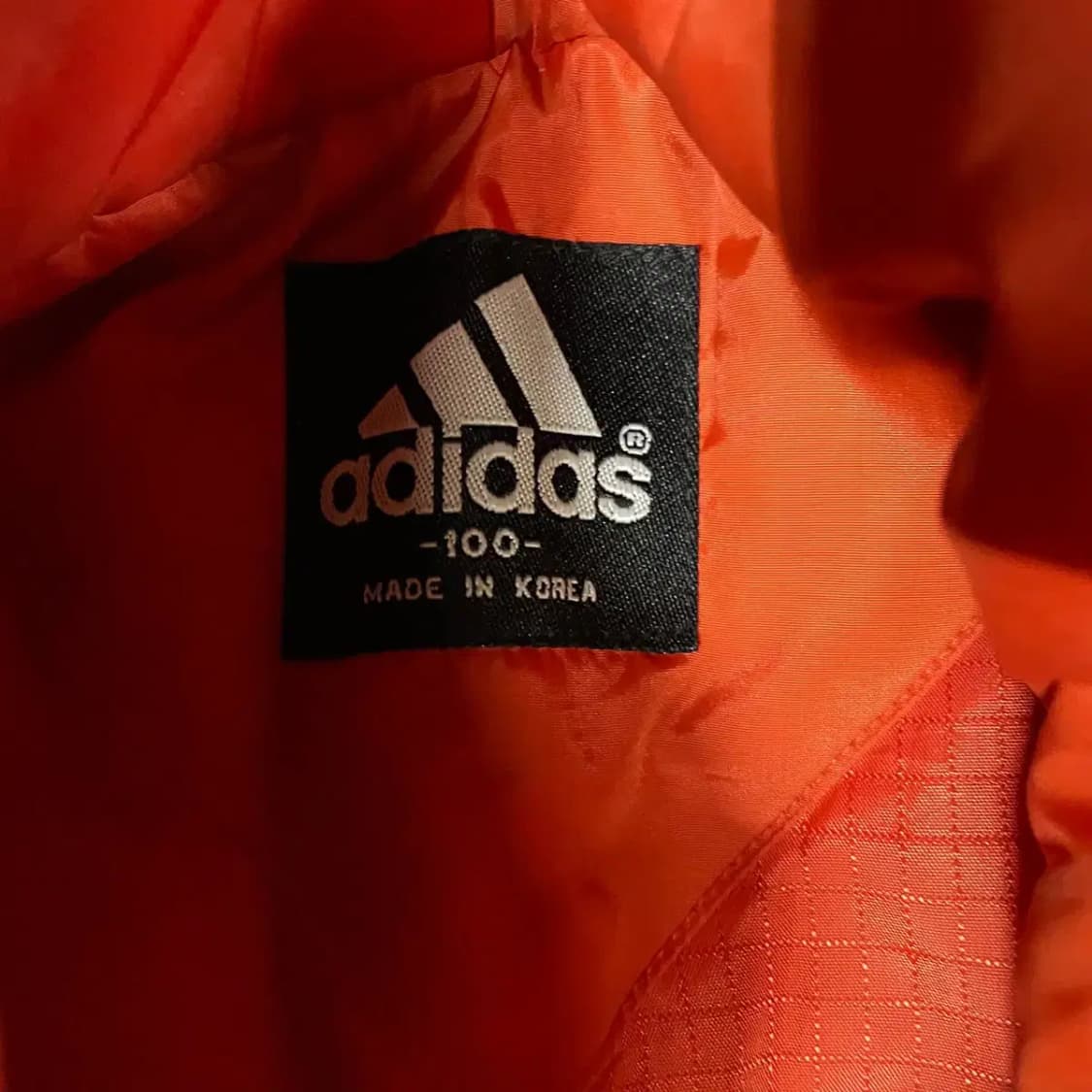L 아디다스 빅로고 누빔 점퍼 자켓 N.2876 상품이미지5