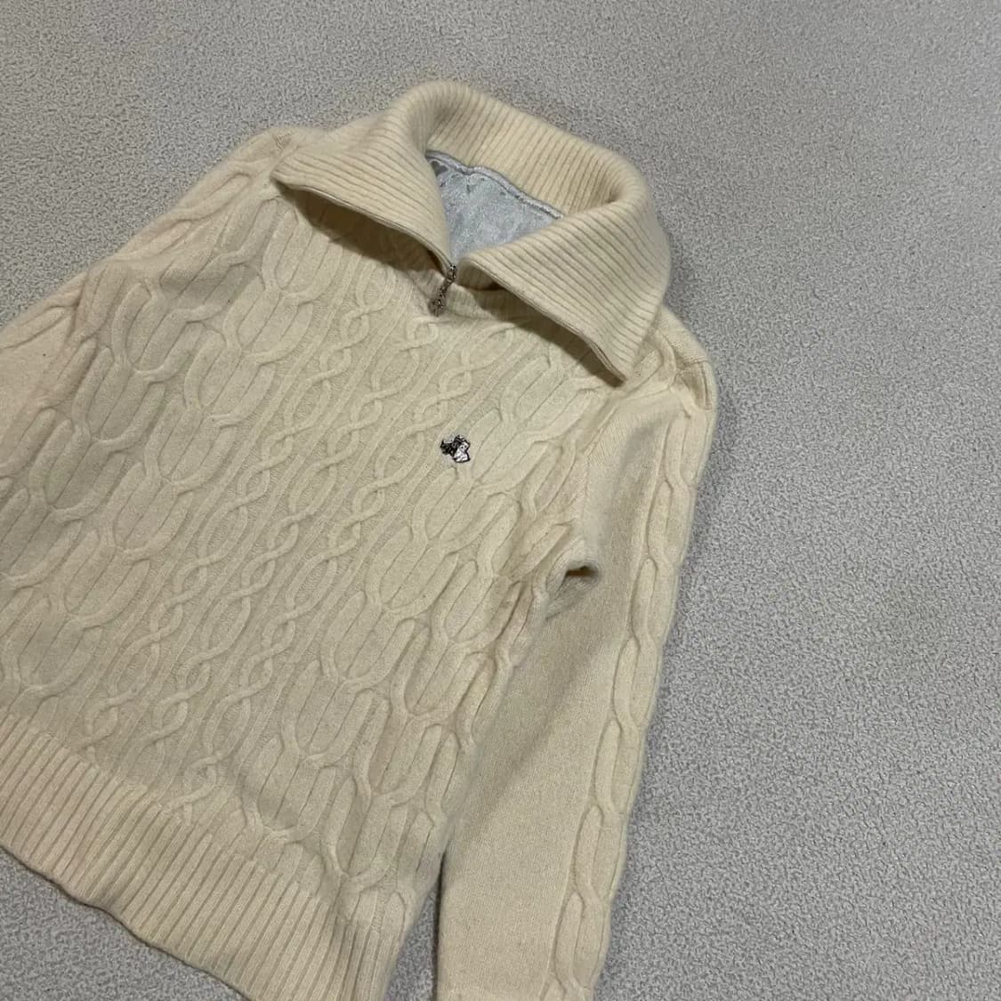 S 블랙앤화이트 여성 니트 N.2946 상품이미지2