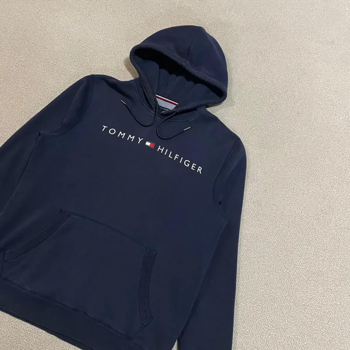 L 타미힐피거 기모 후드티 N.2945 상품이미지2