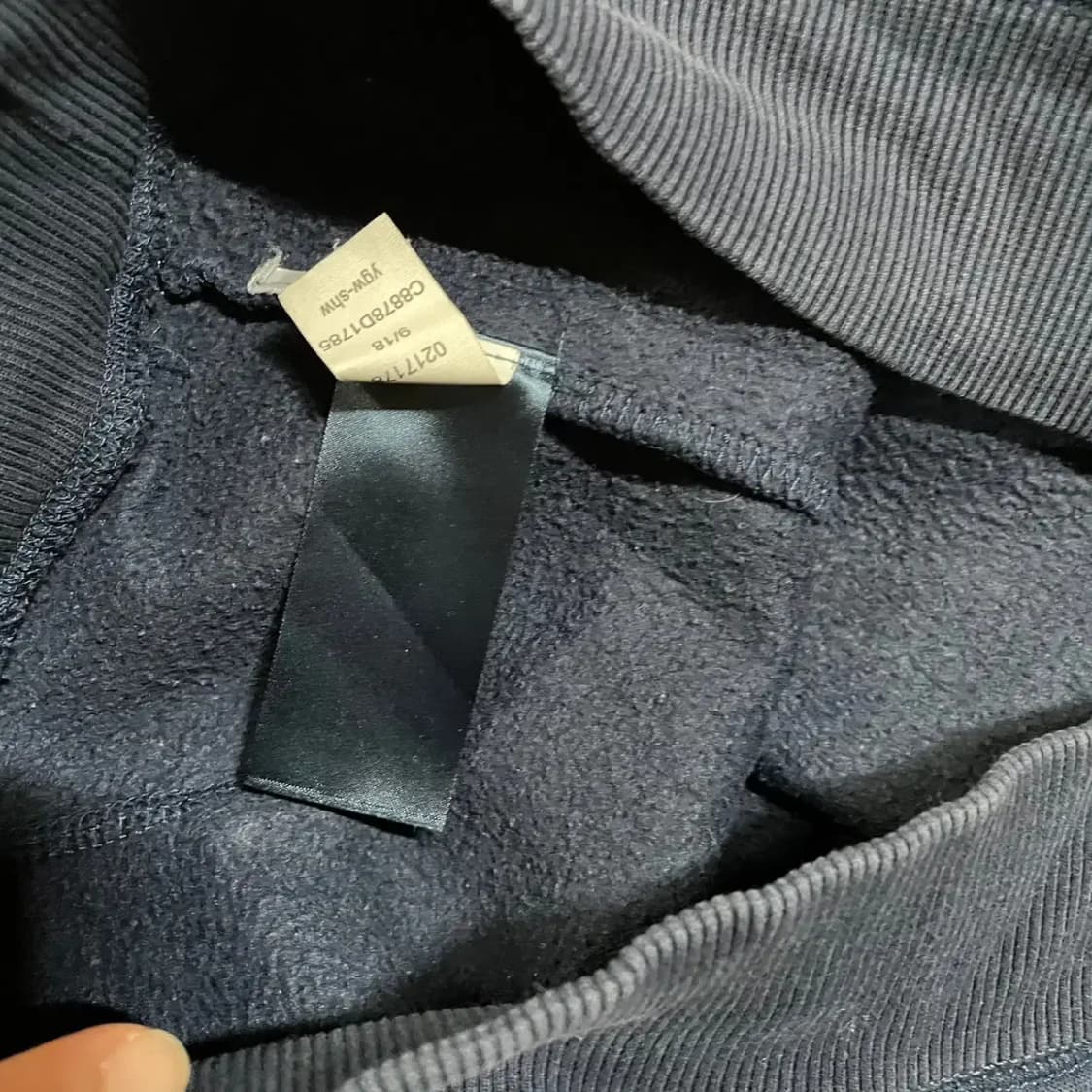 L 타미힐피거 기모 후드티 N.2945 상품이미지4