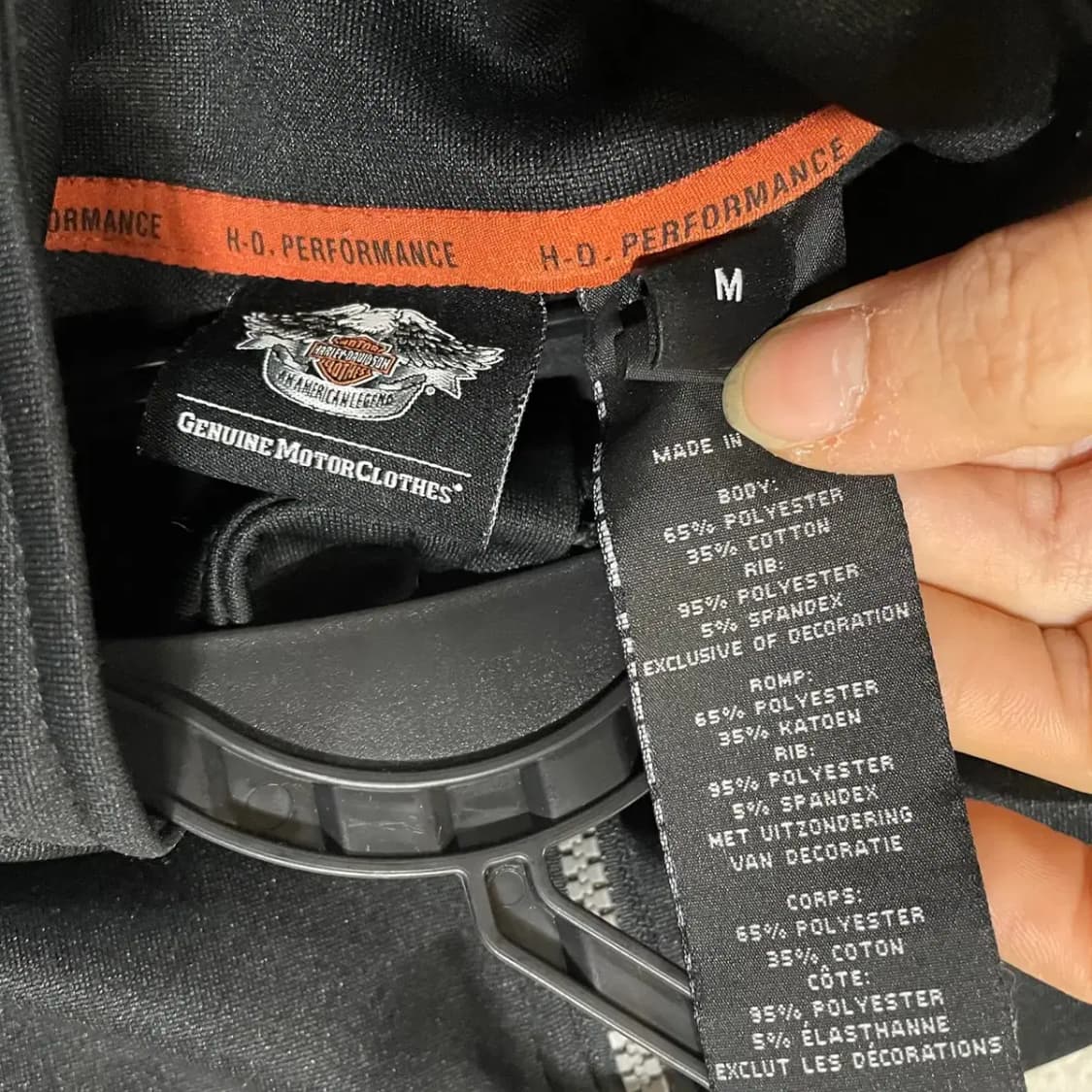 M 할리데이비슨 트레이닝복 집업 N.2998 상품이미지4