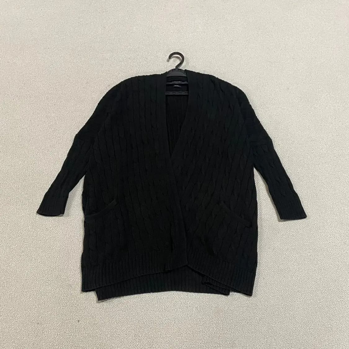 S 폴로 여성 롱 꽈배기 가디건 N.3023 상품이미지1