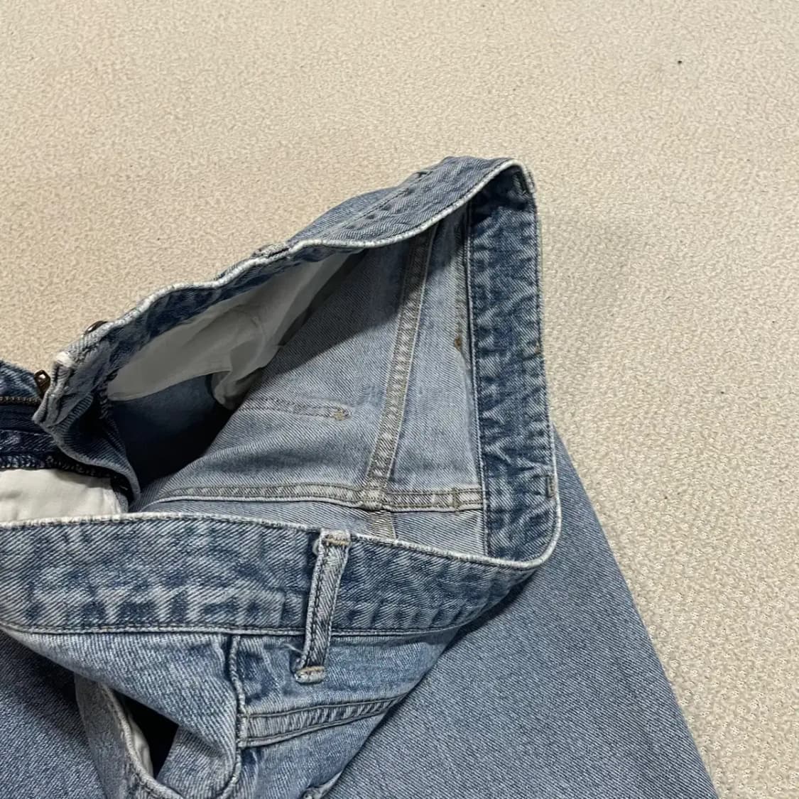 30 LEE 일자 청바지 연청 N.3053 상품이미지5