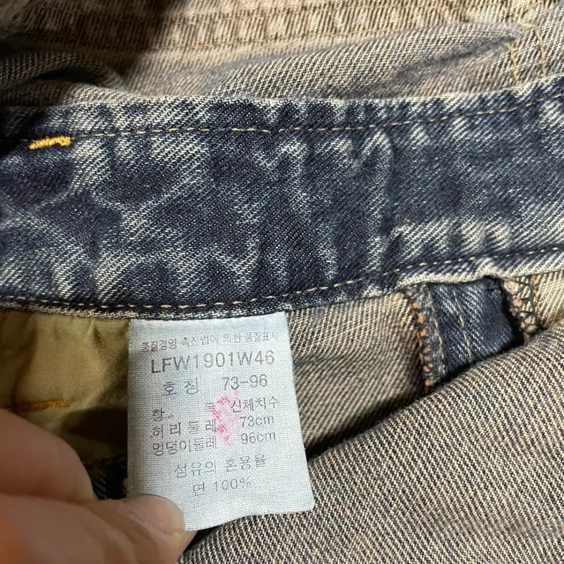 28 LEE 여성 오버롤 멜빵바지 상품이미지6