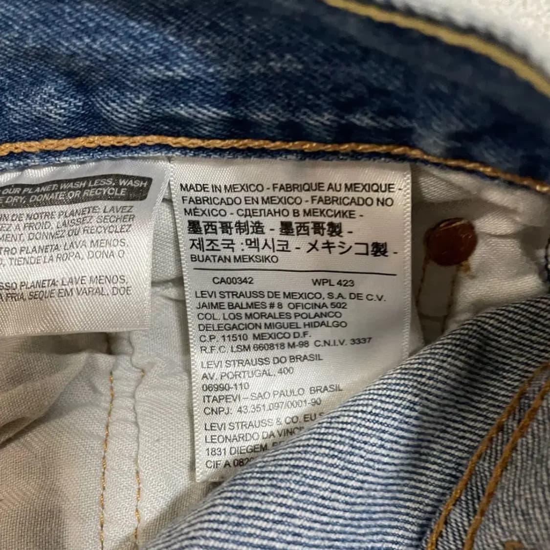 30 리바이스 501CT 청바지 N.3168 상품이미지6