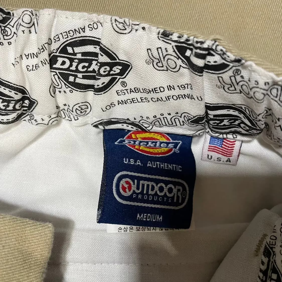 M 디키즈X아웃도어 치노팬츠 바지 N.3214 상품이미지6