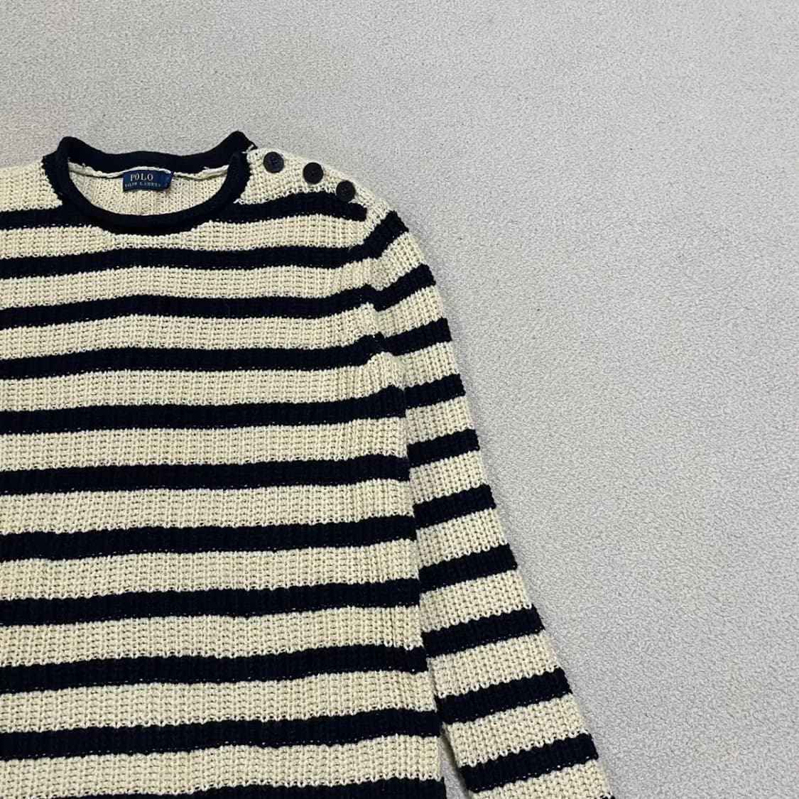 S 폴로 여성 스트라이프 니트 N.3228 상품이미지3