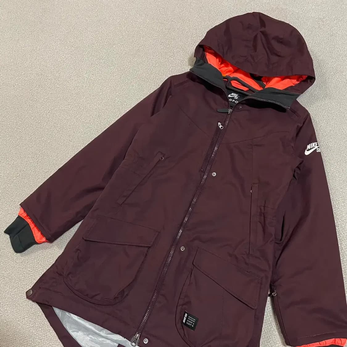 S 나이키 여성 워터프루프 패딩 바람막이 N.3224 상품이미지2