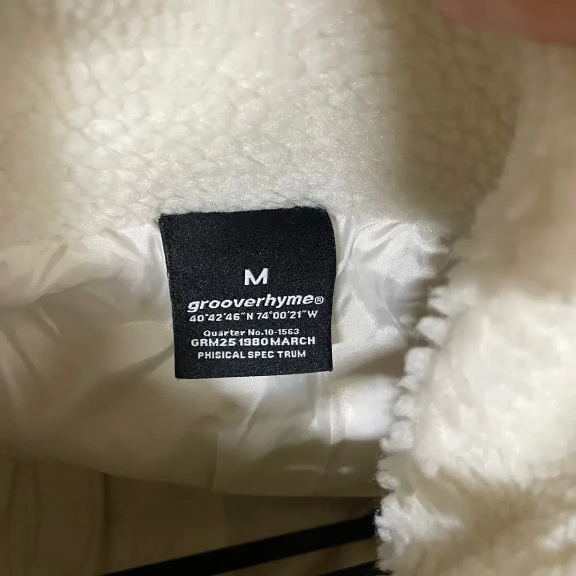 M 그루브라임 후리스 자켓 N.3320 상품이미지6