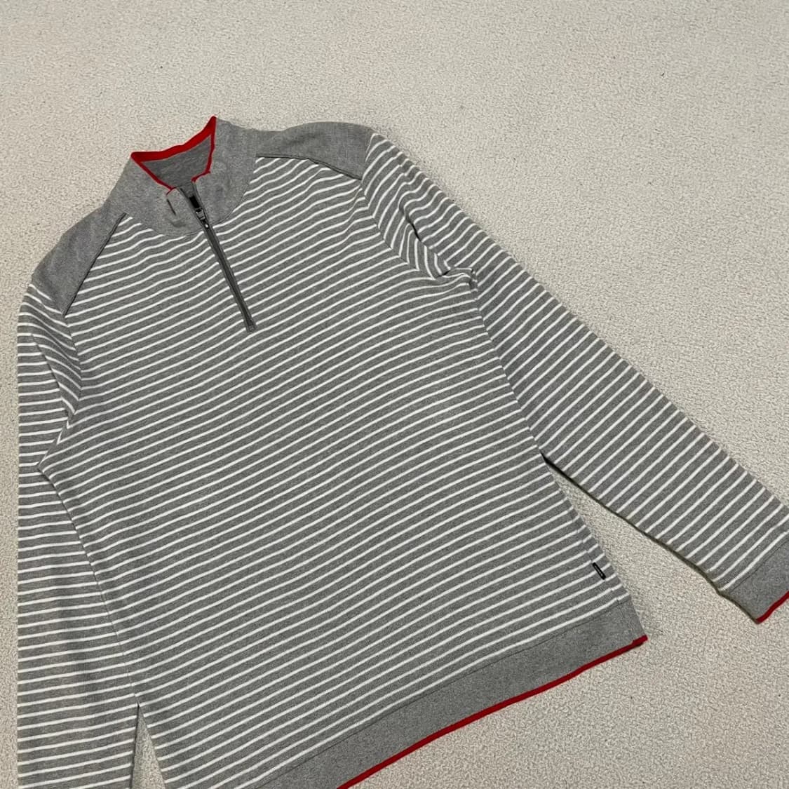 XL 휴고보스 반집업 니트 N.3400 상품이미지2