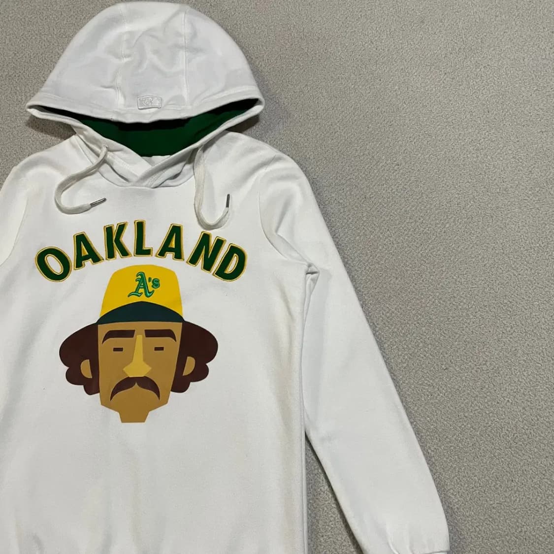 XS MLB 오클랜드 후드티셔츠 N.3396 상품이미지3
