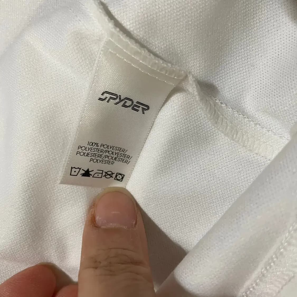 XL 스파이더 반집업 기능티셔츠 N.3409 상품이미지5