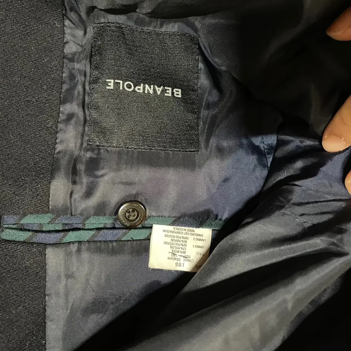 XL 빈폴 모 코트 자켓 N.3440 상품이미지5