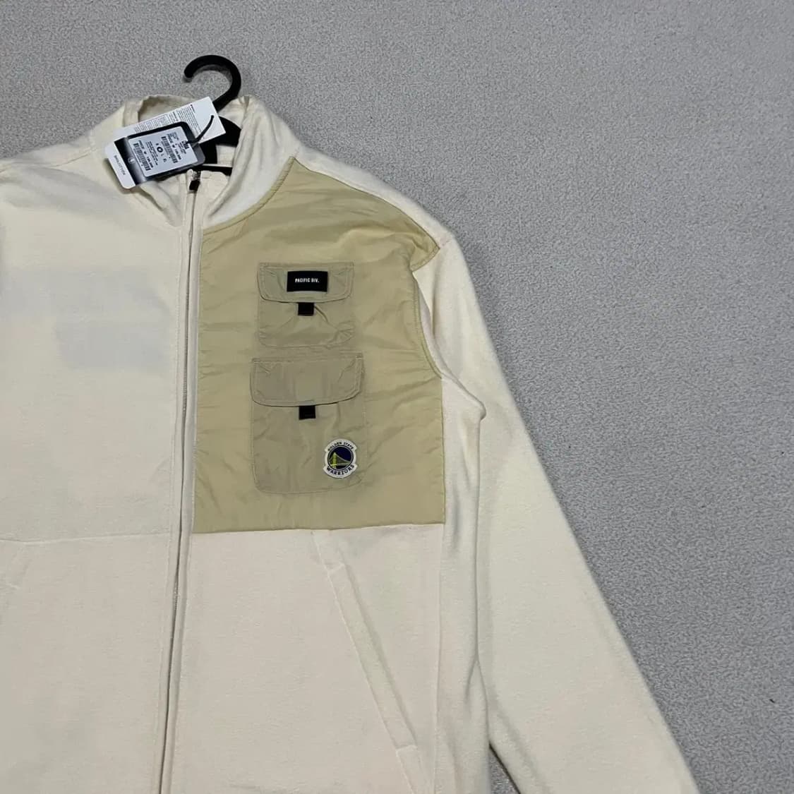 M 새상품 NBA 골든스테이트 후리스 자켓 N.3515 상품이미지3