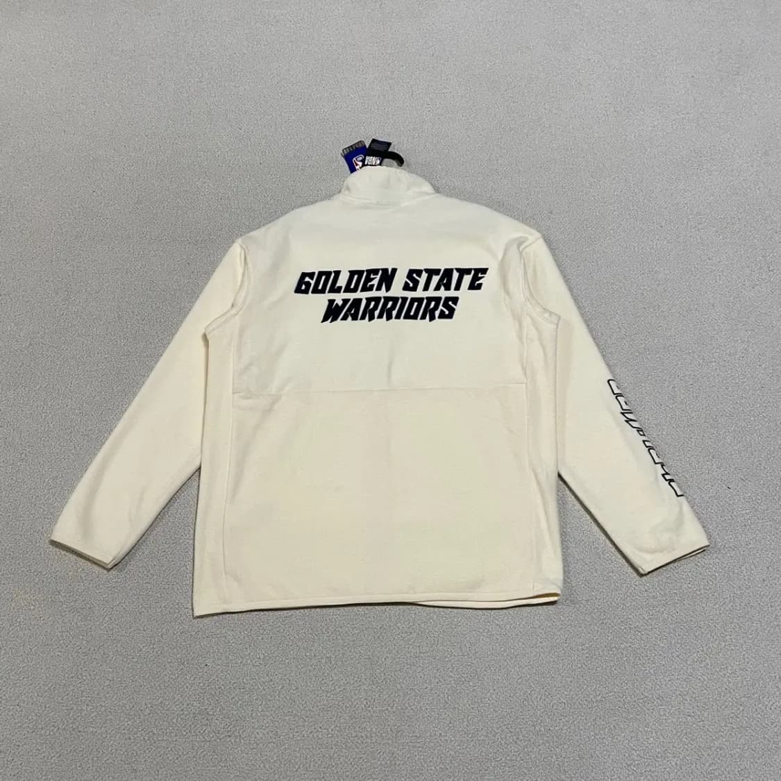 M 새상품 NBA 골든스테이트 후리스 자켓 N.3515 상품이미지4