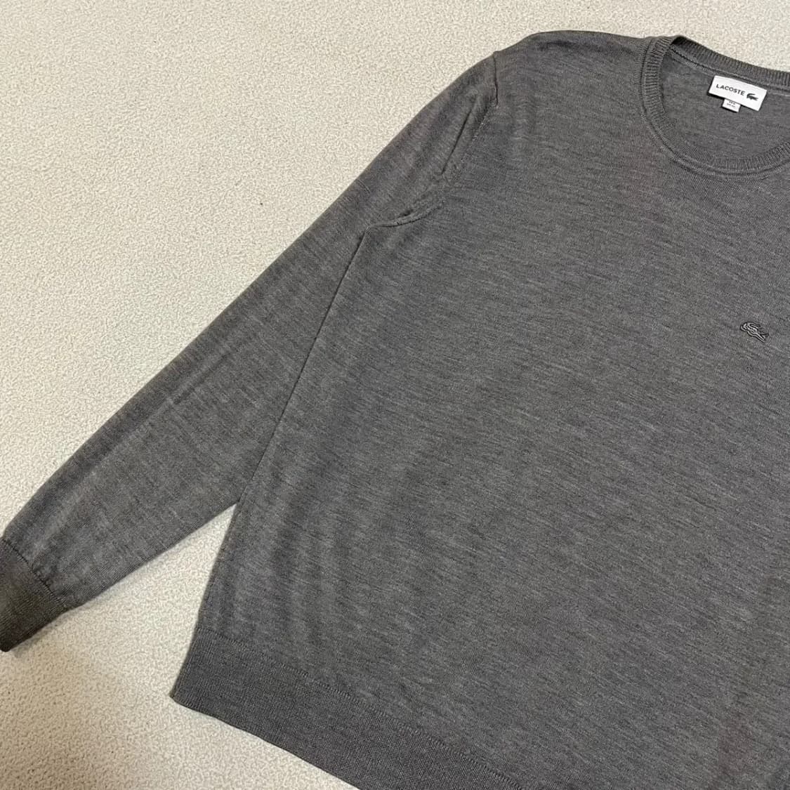 XL 라코스테 퓨어 울 니트 N.3521 상품이미지2