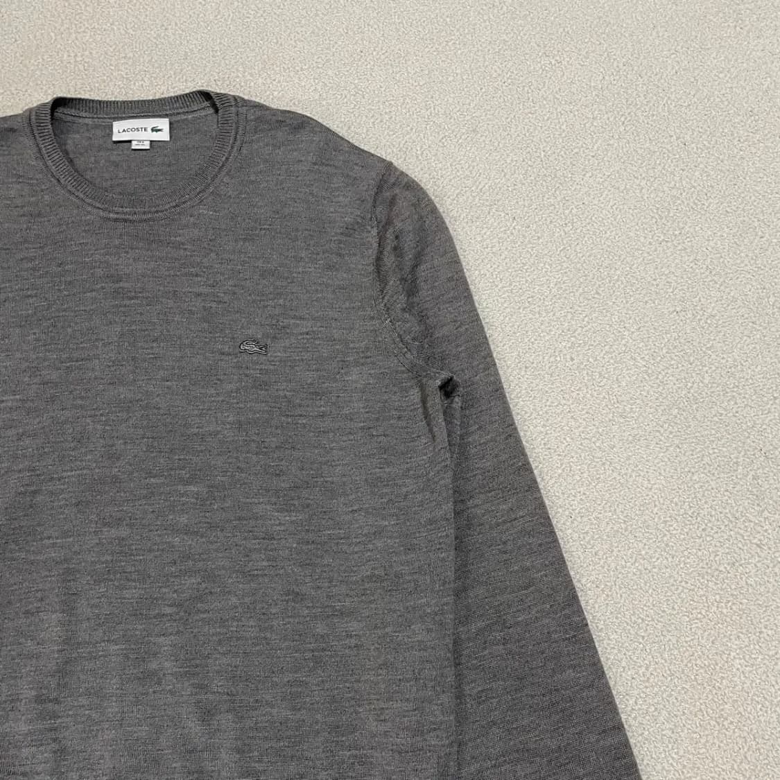 XL 라코스테 퓨어 울 니트 N.3521 상품이미지3