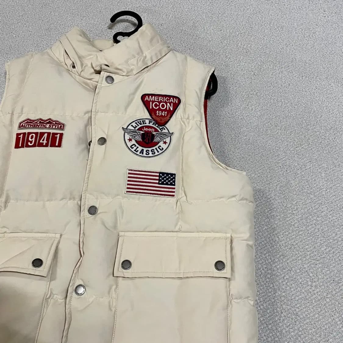 S 지프 덕다운 패딩 조끼 N.3530 상품이미지3