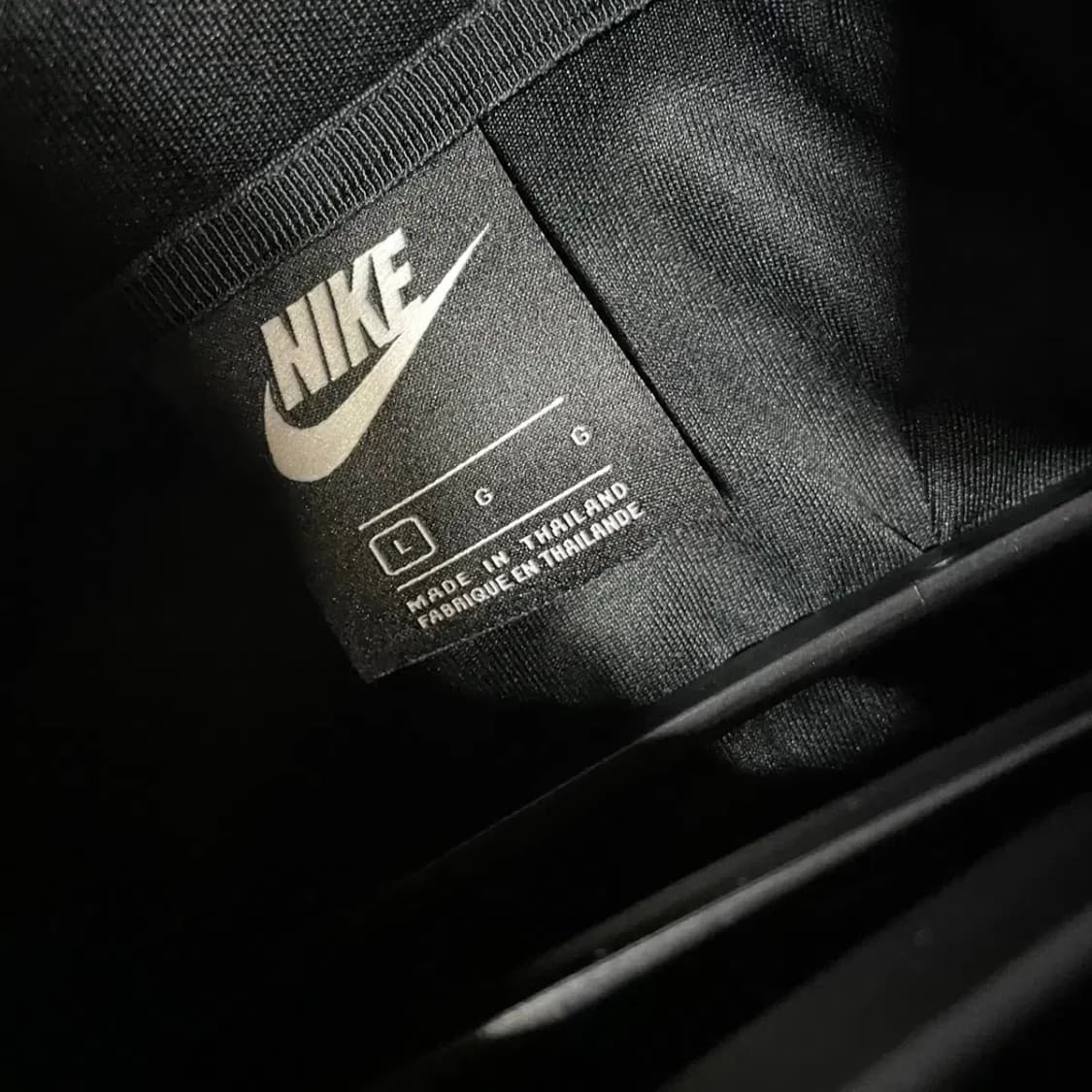 L 나이키 빅로고 반집업 기능티 N.3548 상품이미지7