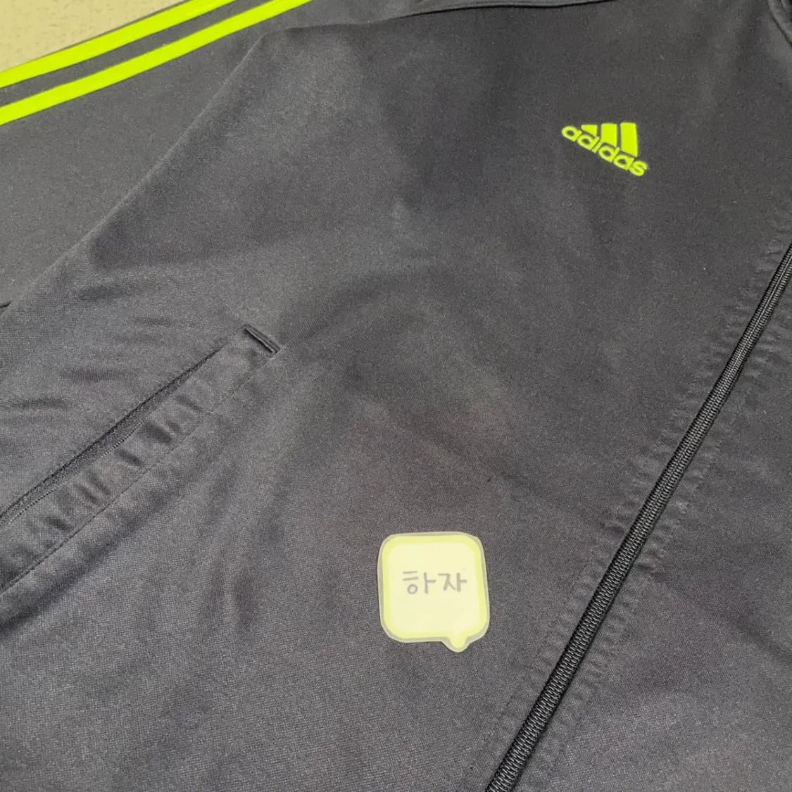 M 아디다스 트레이닝복 집업 상의 N.3654 상품이미지4