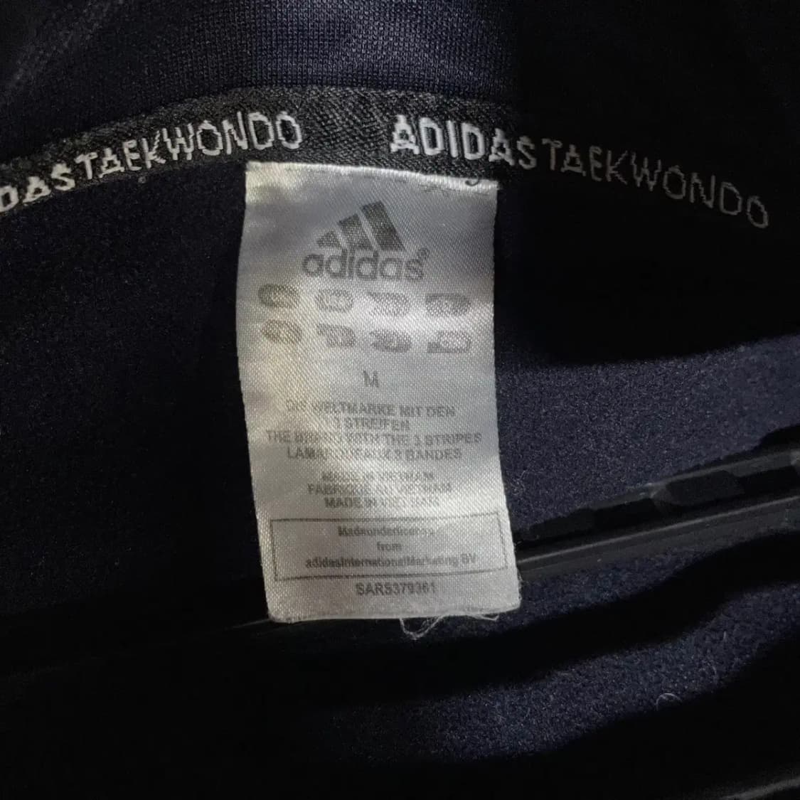 M 아디다스 트레이닝복 집업 상의 N.3654 상품이미지7