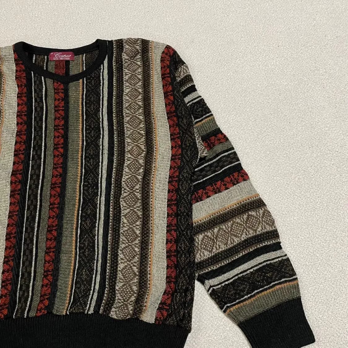 M CANADA 케이블 니트 N.3736 상품이미지3