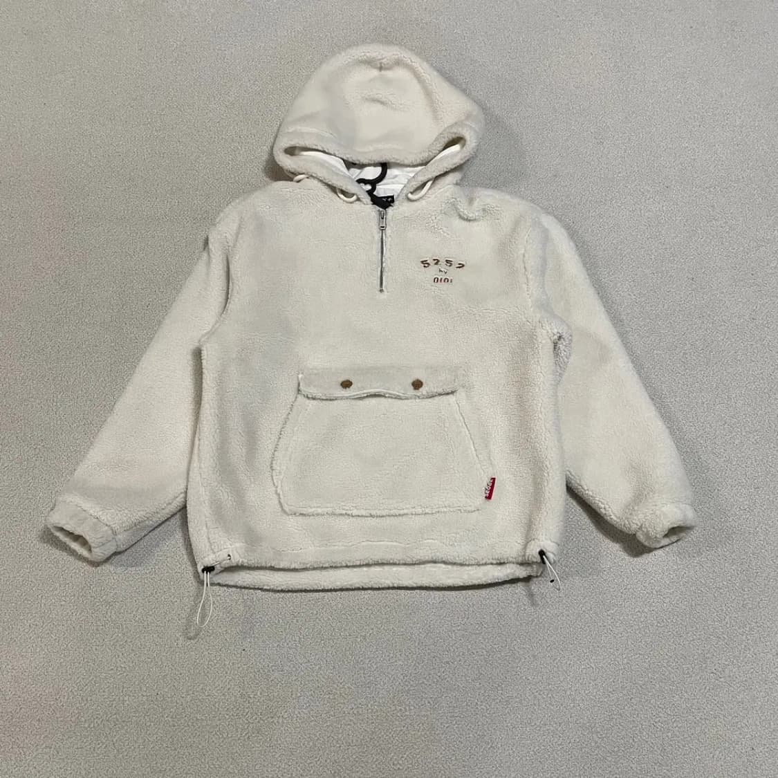 FREE 5252 by OIOI 반집업 후리스 N.3759 상품이미지1