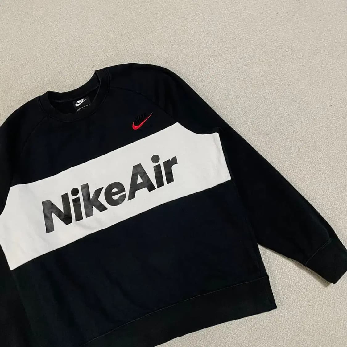L 나이키 AIR 기모 맨투맨 N.3714 상품이미지2