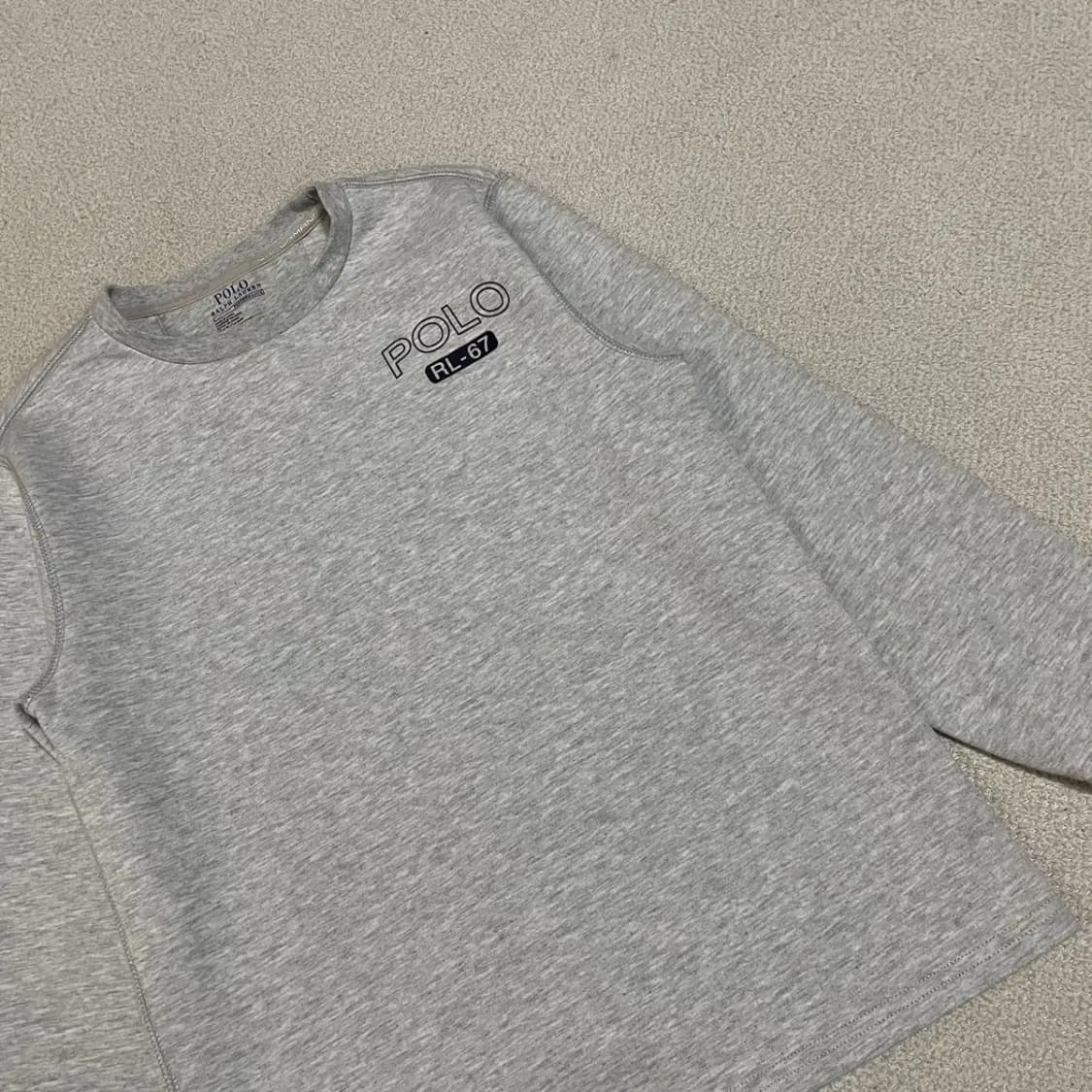 L(14-16) 폴로 긴팔 맨투맨 티셔츠 N.3801 상품이미지2