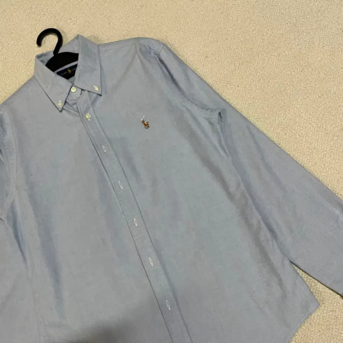 M 폴로 옥스퍼드 소라 셔츠 남방 N.3813 상품이미지2