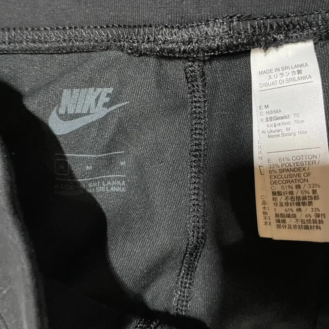 M 나이키 스우시 여성 스포츠 레깅스 N.3797 상품이미지5