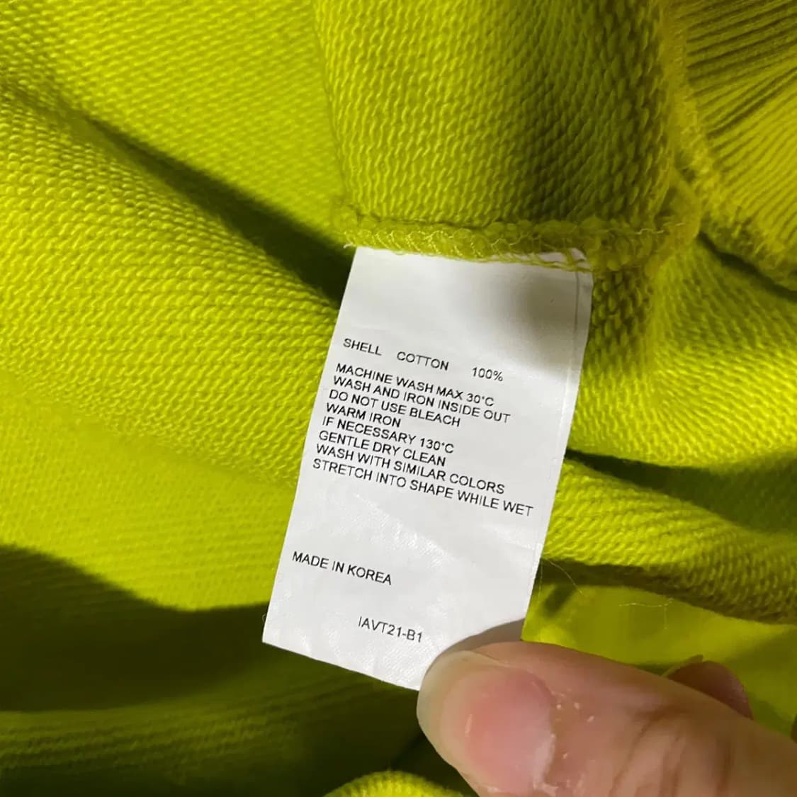 XL 비바스튜디오 라운드 맨투맨 N.3816 상품이미지5