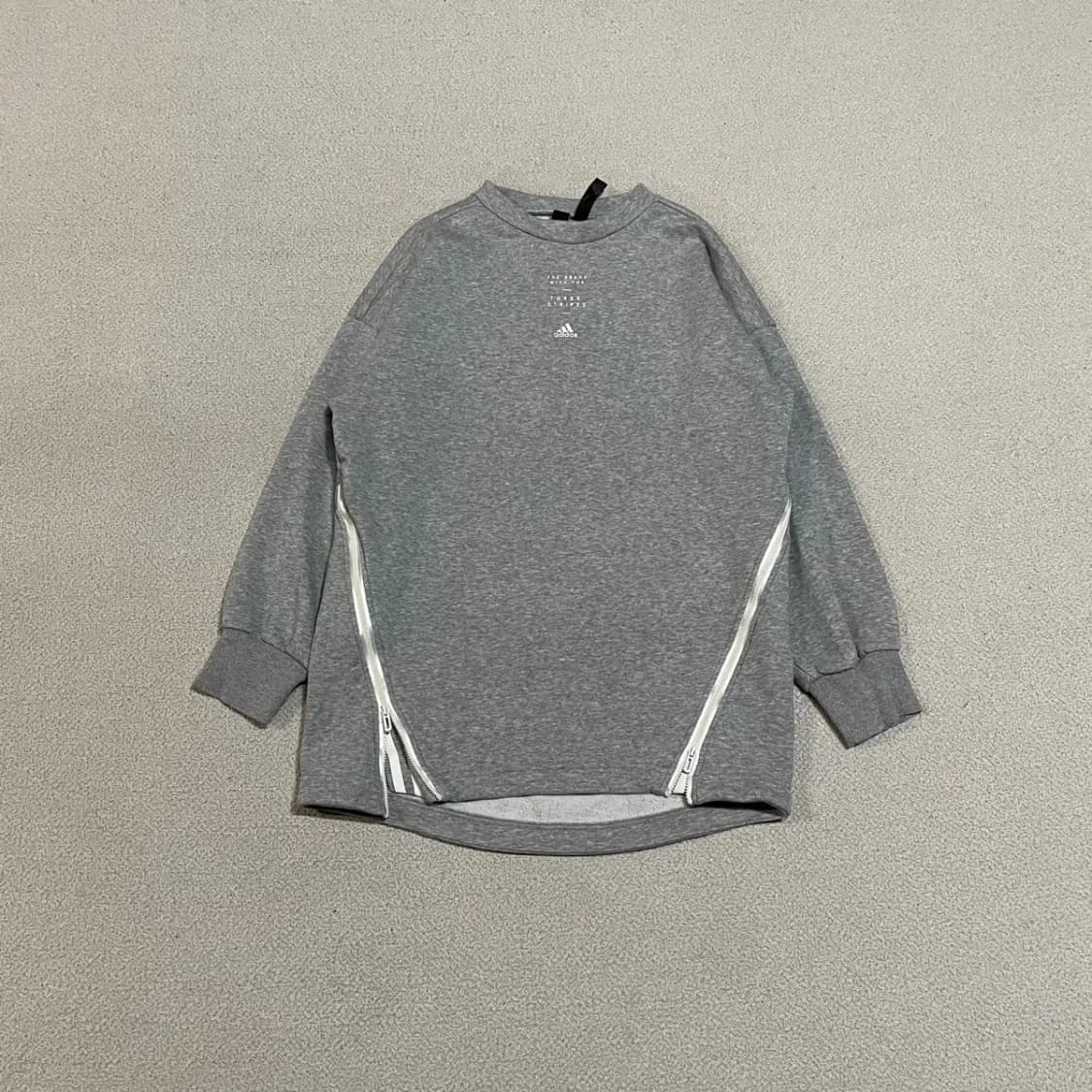 XXS 아디다스 기모 롱 맨투맨 N.3822 상품이미지1