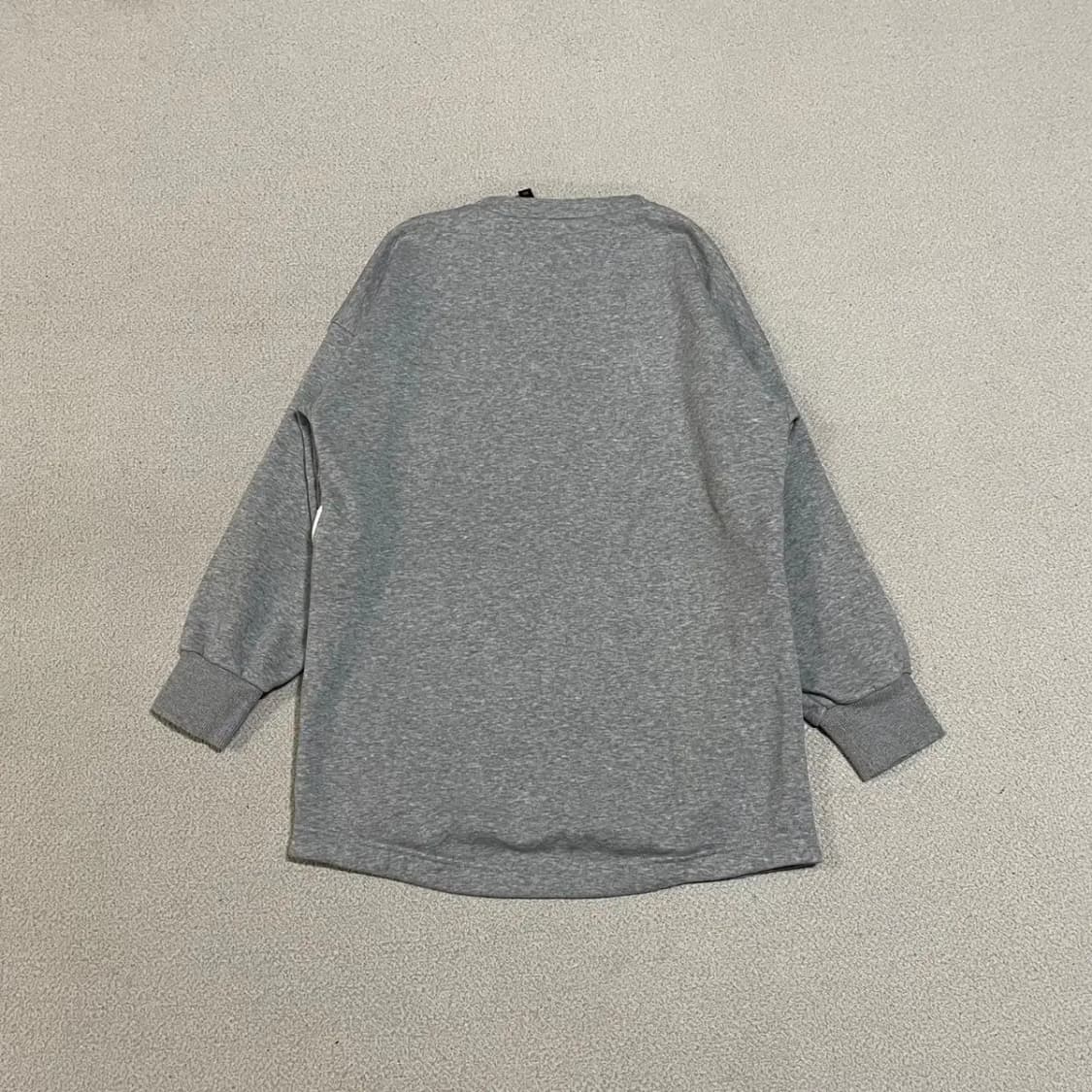 XXS 아디다스 기모 롱 맨투맨 N.3822 상품이미지4