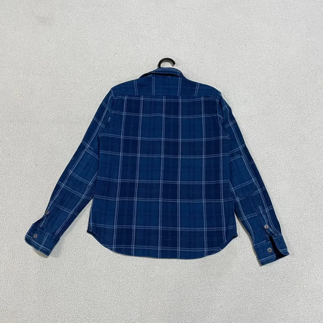 XS 폴로 체크 셔츠 남방 N.3861 상품이미지4