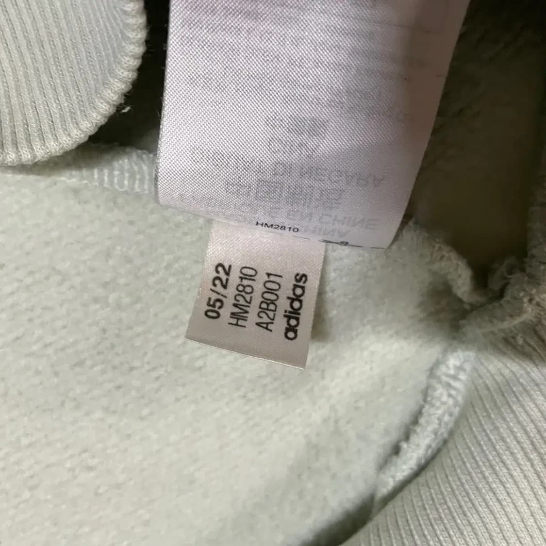S 아디다스 WORD 맨투맨 N.3859 상품이미지6