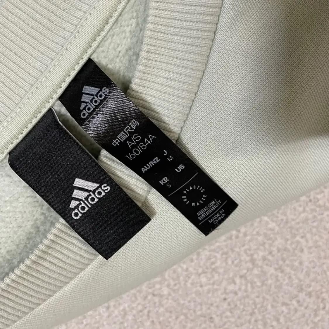S 아디다스 WORD 맨투맨 N.3859 상품이미지7
