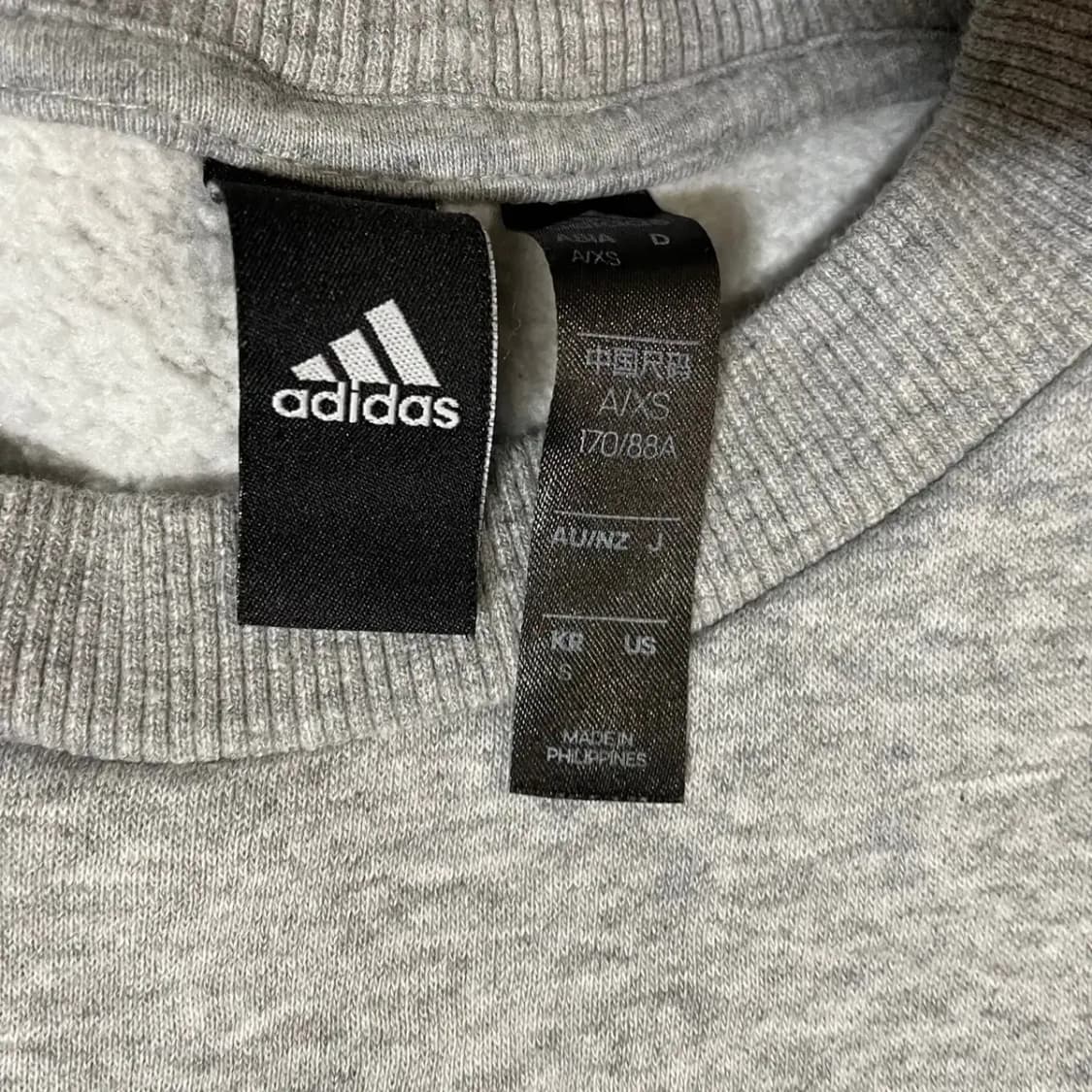 S 아디다스 WRD 기모 맨투맨 N.3874 상품이미지7