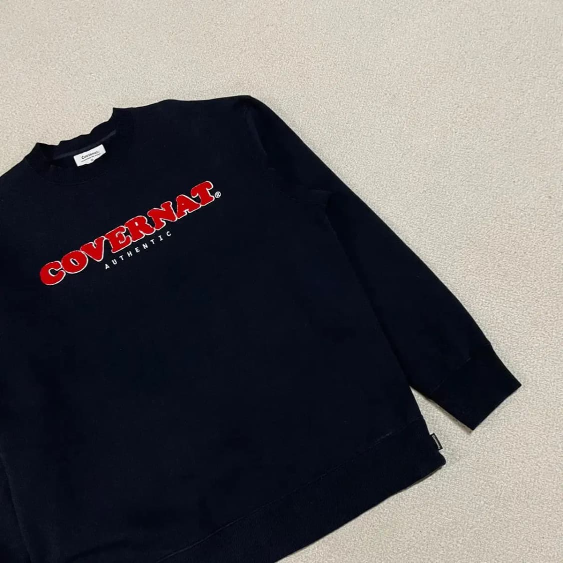 L 커버낫 라운드 기모 맨투맨 N.3875 상품이미지2