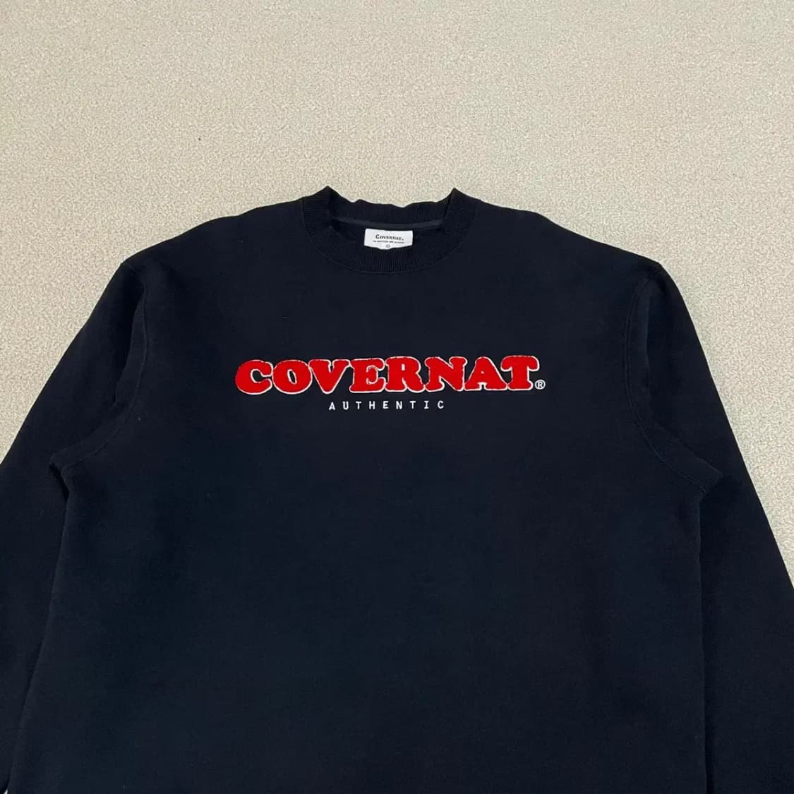 L 커버낫 라운드 기모 맨투맨 N.3875 상품이미지3