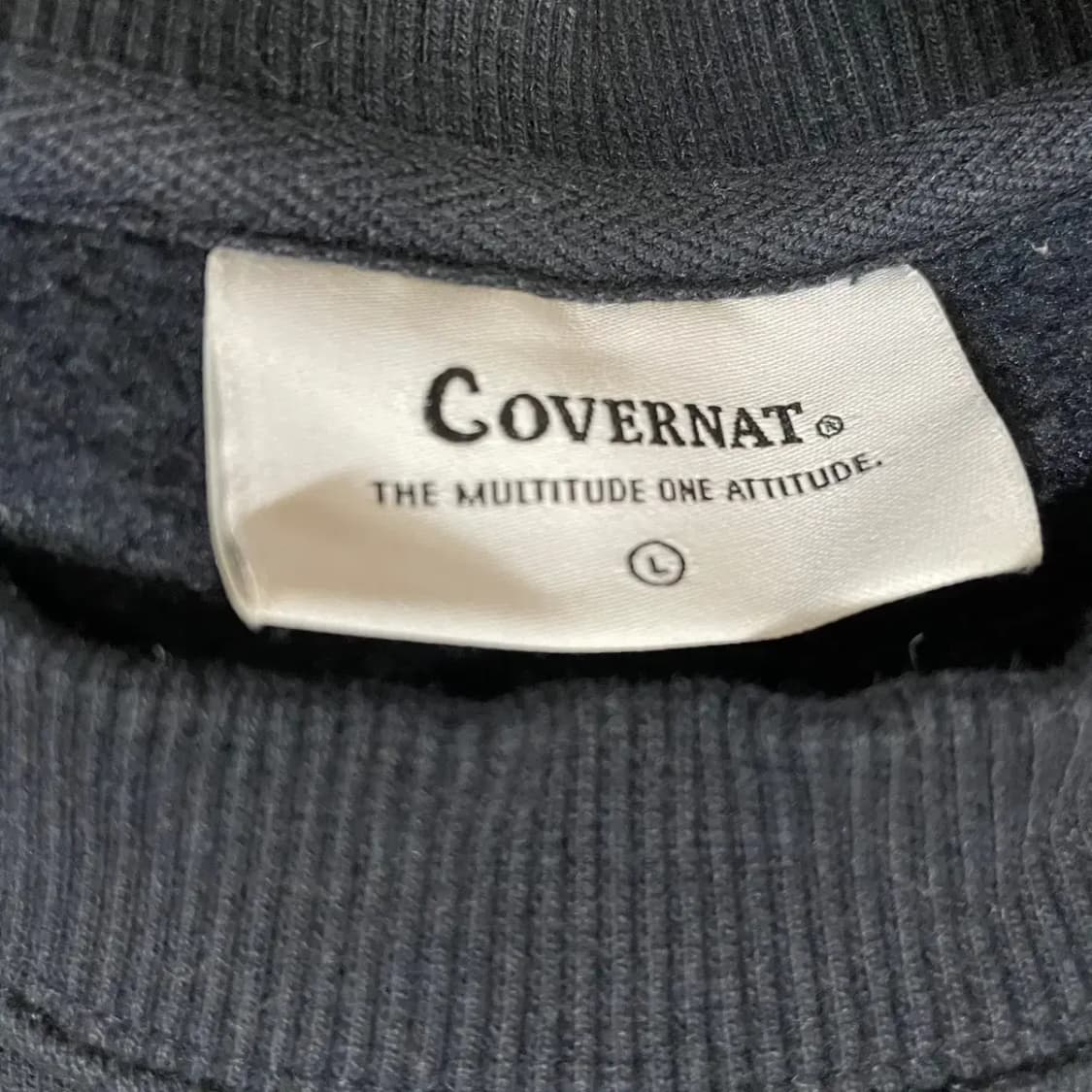 L 커버낫 라운드 기모 맨투맨 N.3875 상품이미지7