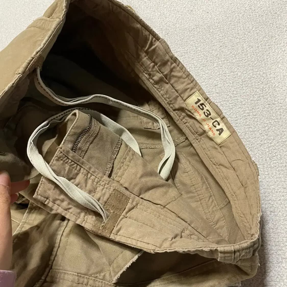 30 153-CA 와이드 카고 바지 N.3884 상품이미지6