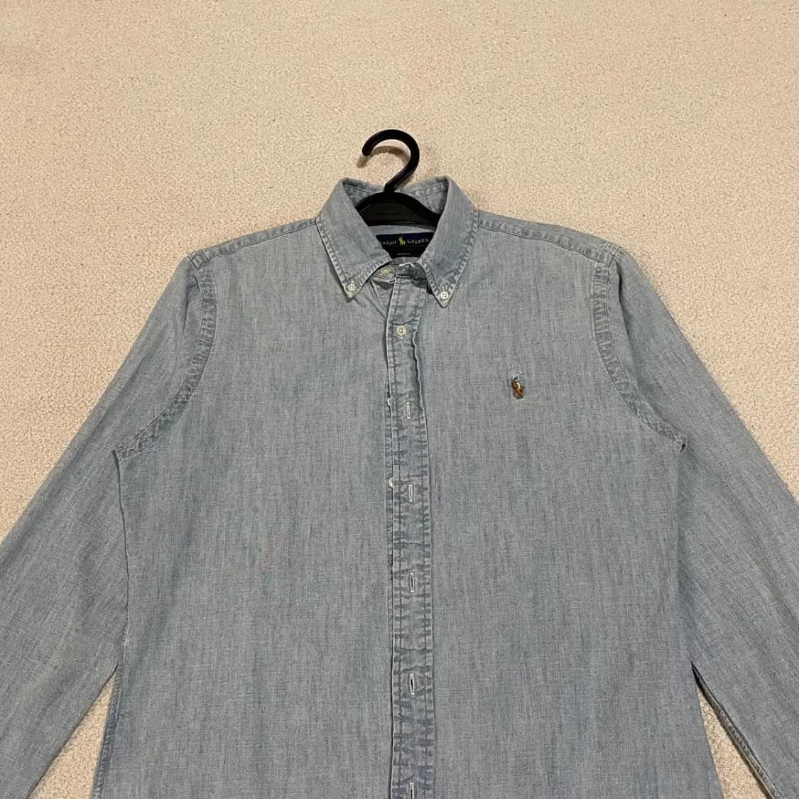 M 폴로 데님 셔츠 남방 N.3903 상품이미지3